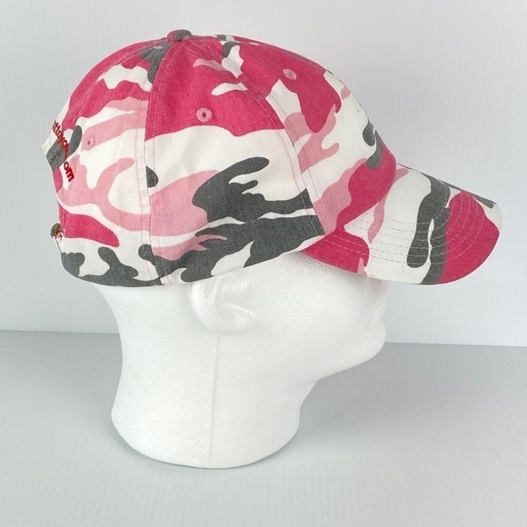 TRD Pink Camo Hat Cotton Adjustable Strap Ball Cap - Picture 2 of 12
